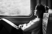 Girl on Train